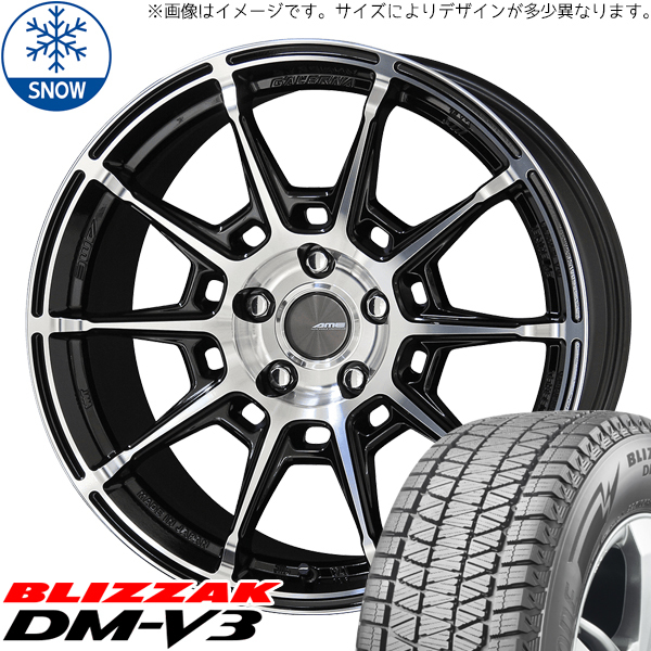 新品 ハイエース 215/70R16 16インチ ブリヂストン ブリザック DM-V3 ガレルナ レフィーノ スタッドレス タイヤ ホイール セット 4本_画像1