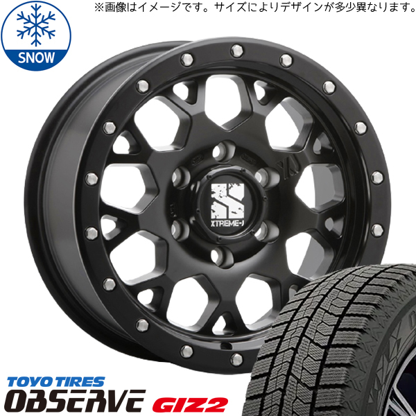 新品 ライズ ロッキー 195/65R16 16インチ TOYO オブザーブ GIZ2 MLJ XTREME-J XJ04 スタッドレス タイヤ ホイール セット 4本