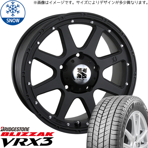 新品 60系 プリウス 215/50R18 18インチ ブリヂストン ブリザック VRX3 MLJ XTREME-J スタッドレス タイヤ ホイール セット 4本