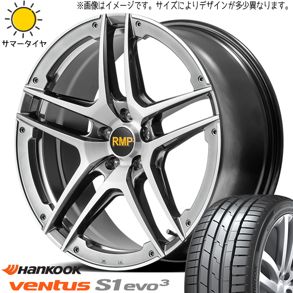 新品 スバル エクシーガ 215/50R17 ハンコック ベンタス プライム4 RMP 025SV 17インチ 7.0J +50 5/100 サマータイヤ ホイール 4本SET_画像1