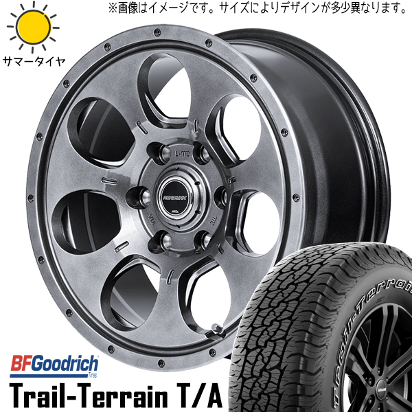 新品 サーフ プラド パジェロ 265/65R17 BFGoodrich T/A マッドエージェント 17インチ 7.5J +25 6/139.7 サマータイヤ ホイール 4本SET