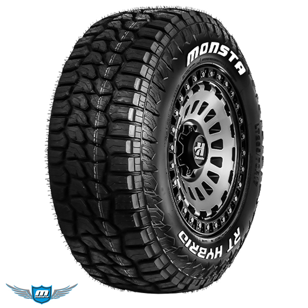 新品 プラド パジェロ 265/65R17 モンスタタイヤ R/T マッドエージェント 17インチ 7.5J +25 6/139.7 サマータイヤ ホイール 4本SET_画像4