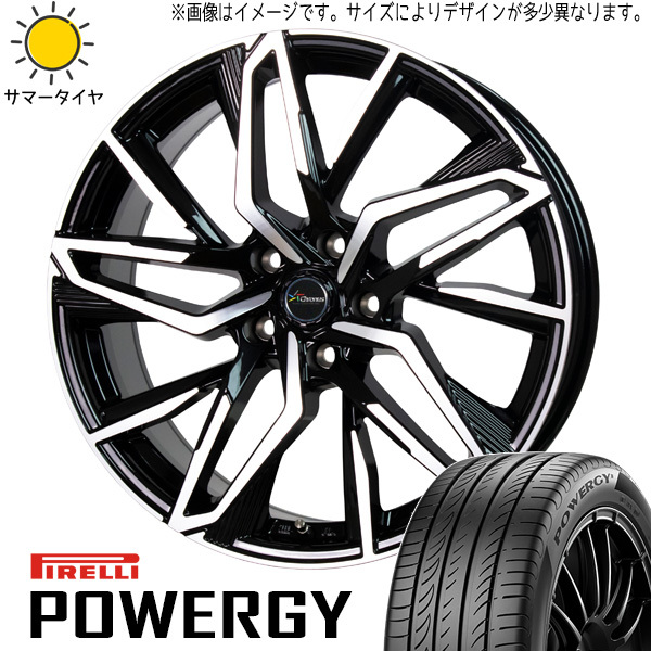 新品 クラウン CX-3 225/45R18 ピレリ パワジー クロノス CH112 18インチ 8.0J +42 5/114.3 サマータイヤ ホイール 4本SET