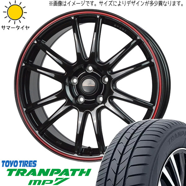 新品 アルファード 235/50R18 TOYO トランパス MP7 クロススピード CR6 18インチ 8.0J +45 5/114.3 サマータイヤ ホイール 4本SET_画像1