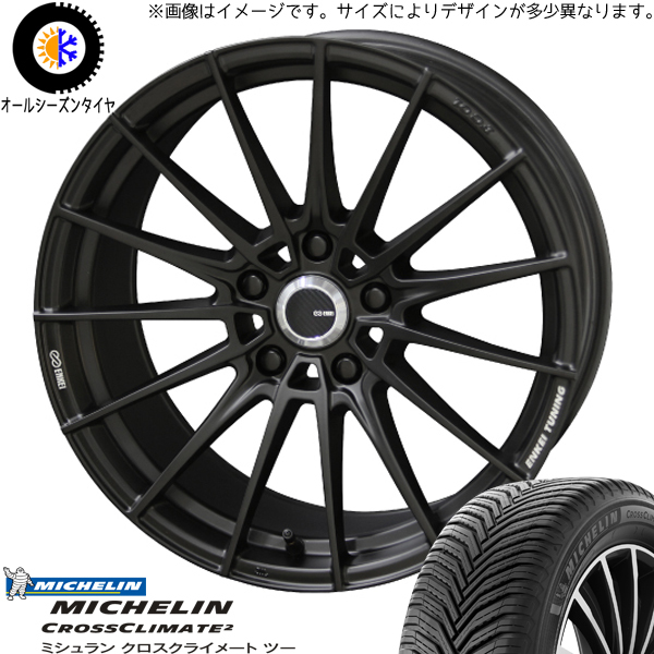 新品 クラウン RX-8 225/40R19 19インチ ミシュラン エンケイチューニング FC01 オールシーズンタイヤ ホイール 4本SET_画像1