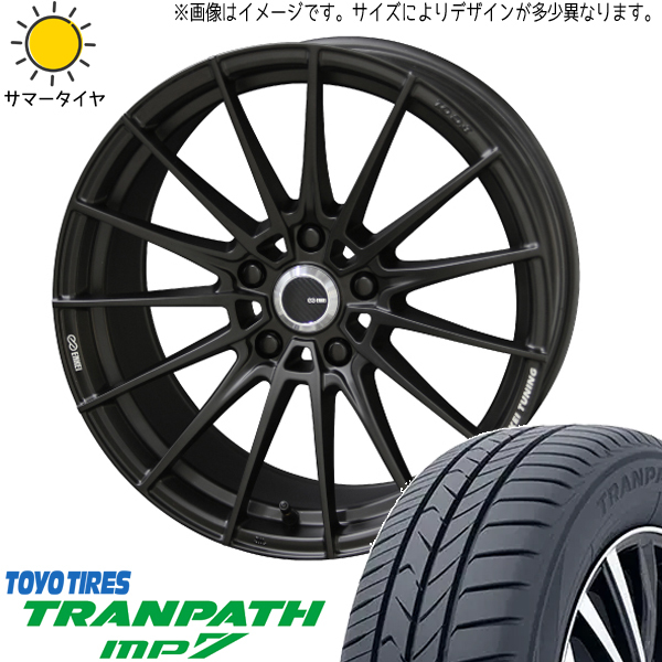 新品 クロスオーバー J50 NJ50 225/55R18 TOYO MP7 FC01 18インチ 8.0J +45 5/114.3 サマータイヤ ホイール 4本SET_画像1