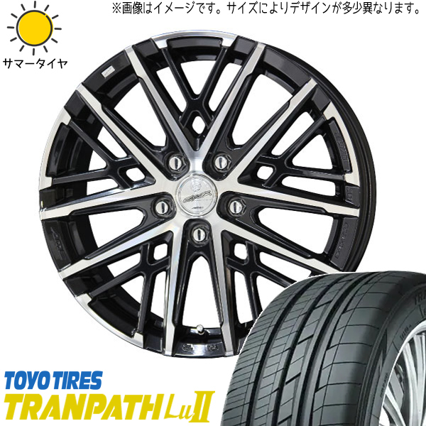 新品 クロストレック ZR-V 225/60R17 TOYO トランパス Lu2 グレイヴ 17インチ 7.0J +48 5/114.3 サマータイヤ ホイール 4本SET_画像1