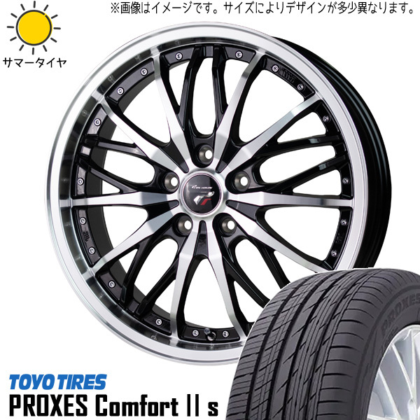 新品 ノア ヴォクシー 215/45R18 TOYO PROXES C2S プレシャス HM3 18インチ 7.0J +48 5/114.3 サマータイヤ ホイール 4本SET_画像1