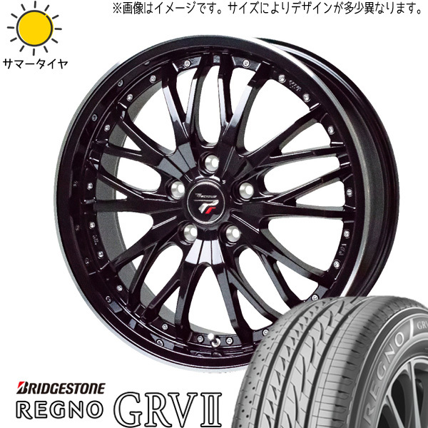 新品 ステップワゴン 215/45R17 ブリヂストン レグノ GRV2 プレシャス HM3 17インチ 6.5J +53 5/114.3 サマータイヤ ホイール 4本SET