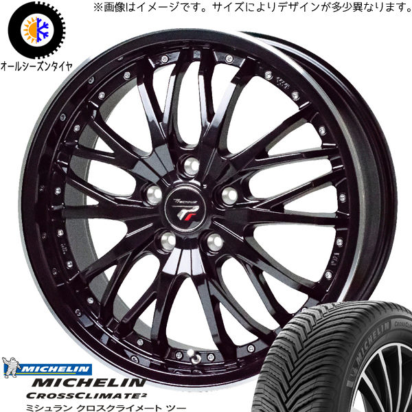 新品 アルファード カローラクロス 225/50R18 MICHELIN プレシャス HM3 18インチ 7.5J +38 5/114.3 オールシーズンタイヤ ホイール 4本SET_画像1