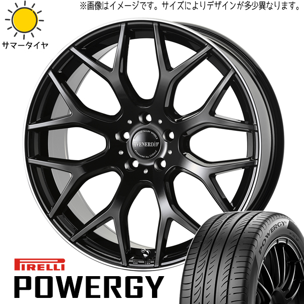 新品 ヴェゼル CX-3 225/45R18 ピレリ パワジー ヴェネルディ レッジェーロ 18インチ 7.5J +48 5/114.3 サマータイヤ ホイール 4本SET_画像1