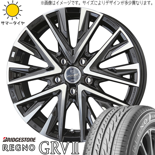 新品 プリウス インプレッサ 195/65R15 ブリヂストン レグノ GR-V2 レジーナ 15インチ 6.0J +43 5/100 サマータイヤ ホイール 4本SET_画像1