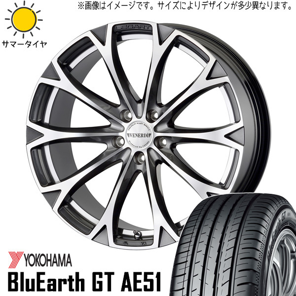 新品 アルファード CX30 245/35R20 Y/H GT AE51 ヴェネルディ レガート 20インチ 8.5J +45 5/114.3 サマータイヤ ホイール 4本SET_画像1