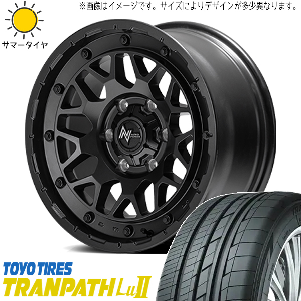 新品 アルファード 225/60R17 17インチ TOYO トランパス Lu? ナイトロパワー M29 STINGER 5/114.3 サマータイヤ ホイール 4本SET_画像1