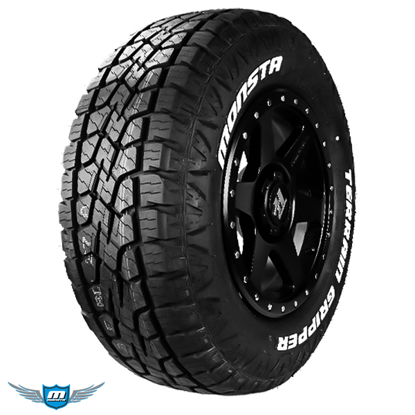 新品 FJ Hilux プラド 285/55R20 20インチ MONSTA TYRE TERRAIN GRIPPER ALL TERRAIN CRIMSON MG MONSTER サマータイヤ ホイール 4本SET_画像3