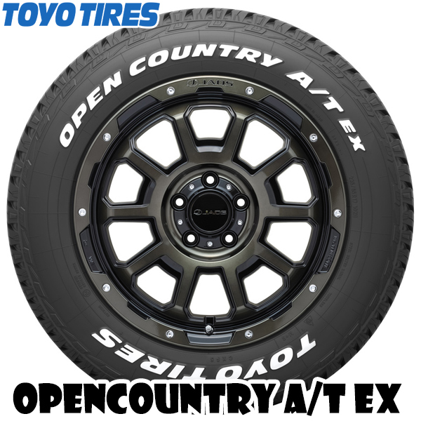 新品 ジムニーシエラ 215/70R16 16インチ TOYO オープンカントリー A/T EX MV06 6.0J -5 5/139.7 サマータイヤ ホイール 4本SET_画像3