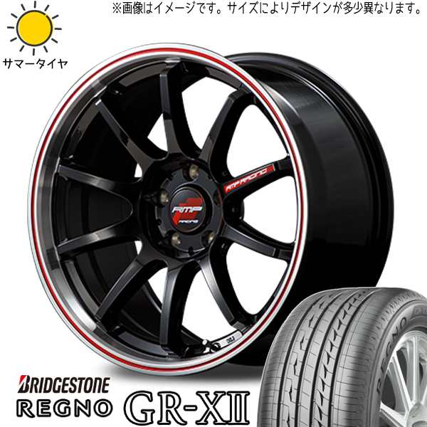 新品 ホンダ フリード GB3 GB4 195/55R16 ブリヂストン REGNO GR-X2 RACING R10 16インチ 6.0J +50 4/100 サマータイヤ ホイール 4本SET_画像1