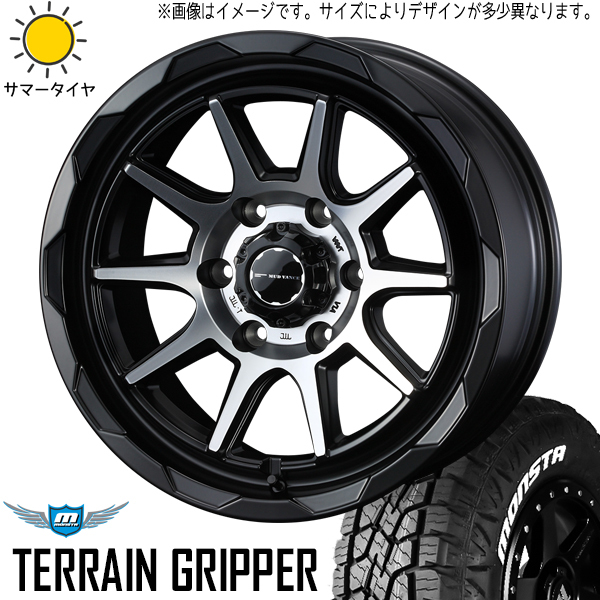 新品 ハイラックス サーフ プラド 265/60R18 18インチ モンスタ テレーングリッパー MV06 8.0J +20 6/139.7 サマータイヤ ホイール 4本SET