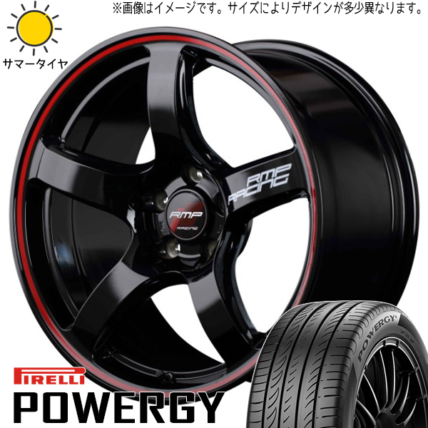 新品 ヴォクシー ステップワゴン 215/45R18 ピレリ パワジー RMP RACING R50 18インチ 8.0J +45 5/114.3 サマータイヤ ホイール 4本SET_画像1