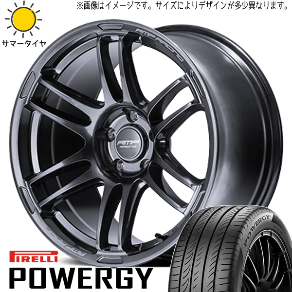 新品 CH-R ZR-V CX30 215/60R17 ピレリ パワジー RMP RACING R26 17インチ 7.0J +47 5/114.3 サマータイヤ ホイール 4本SET_画像1