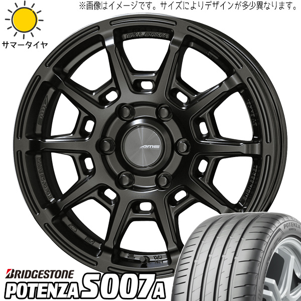 新品 ホンダ ジェイド 235/35R19 BS ポテンザ S007A ガレルナ レフィーノ 19インチ 8.0J +45 5/114.3 サマータイヤ ホイール 4本SET_画像1