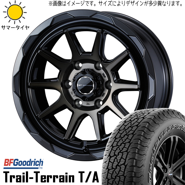 新品 RAV4 265/65R17 17インチ BFグッドリッチ トレイルテレーン T/A MV06 7.0J +40 5/114.3 サマータイヤ ホイール 4本SET_画像1