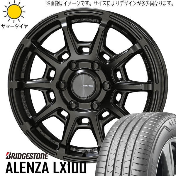 新品 CH-R ZR-V CX30 215/60R17 BS アレンザ LX100 ガレルナ レフィーノ 17インチ 7.0J +47 5/114.3 サマータイヤ ホイール 4本SET_画像1