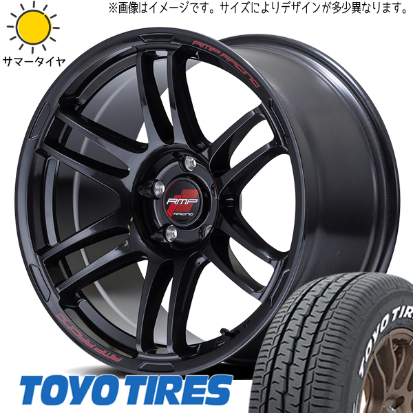 新品 アルファード 225/50R18 トーヨータイヤ H30 RMP RACING R26 18インチ 8.5J +45 5/114.3 サマータイヤ ホイール 4本SET_画像1