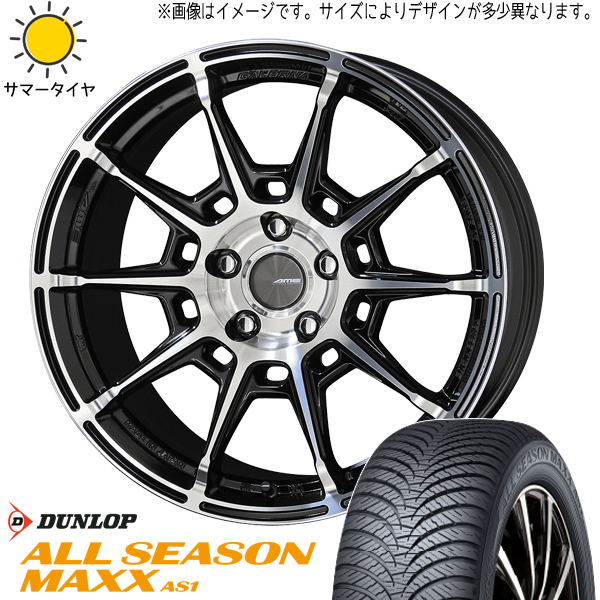 新品 アクア イグニス スイフト 175/65R15 D/L AS1 ガレルナ レフィーノ 15インチ 6.0J +45 4/100 オールシーズンタイヤ ホイール 4本SET