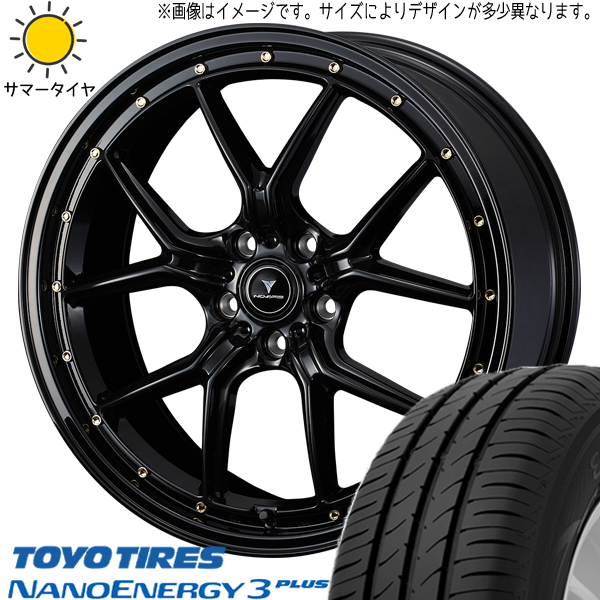 新品 NBOX タント スペーシア 165/55R15 TOYO ナノエナジー3 アセット S1 15インチ 4.5J +45 4/100 サマータイヤ ホイール 4本SET_画像1