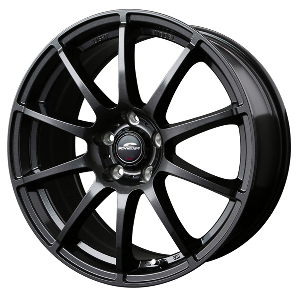 新品 レガシィ 205/60R16 ヨコハマ アドバン デシベル シュナイダー スタッグ 16インチ 6.5J +48 5/100 サマータイヤ ホイール 4本SET_画像2