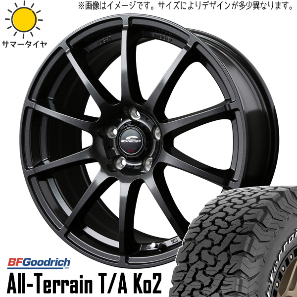 新品 XV フォレスター SH系 215/65R16 BFグッドリッチ Ko2 シュナイダー 16インチ 6.5J +48 5/100 サマータイヤ ホイール 4本SET_画像1