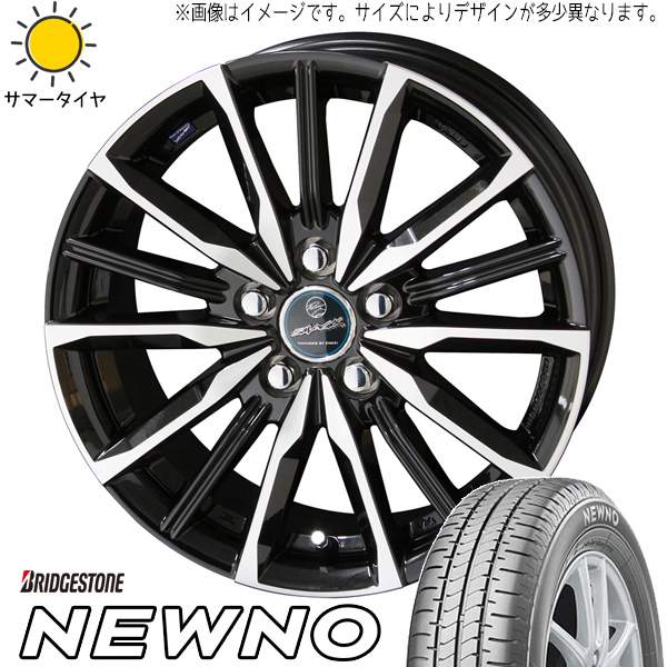 新品 シエンタ ヤリス アクア 175/70R14 ブリヂストン ニューノ ヴァルキリー 14インチ 5.5J +43 4/100 サマータイヤ ホイール 4本SET_画像1