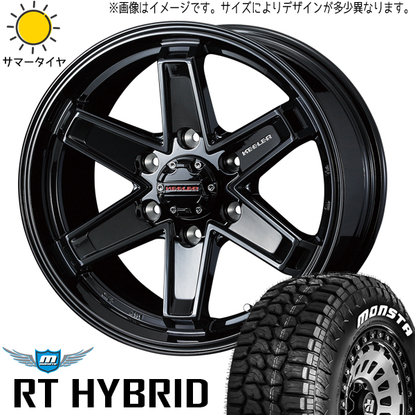 新品 パジェロミニ キックス 185/85R16 16インチ モンスタ RT キーラー タクティクス 7.0J +38 5/114.3 サマータイヤ ホイール 4本SET_画像1