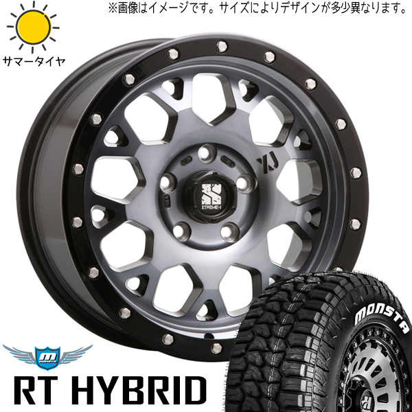 新品 プラド FJ ハイラックス 275/55R20 20インチ モンスタ テレーングリッパー XJ04 8.5J +18 6/139.7 サマータイヤ ホイール 4本SET_画像1