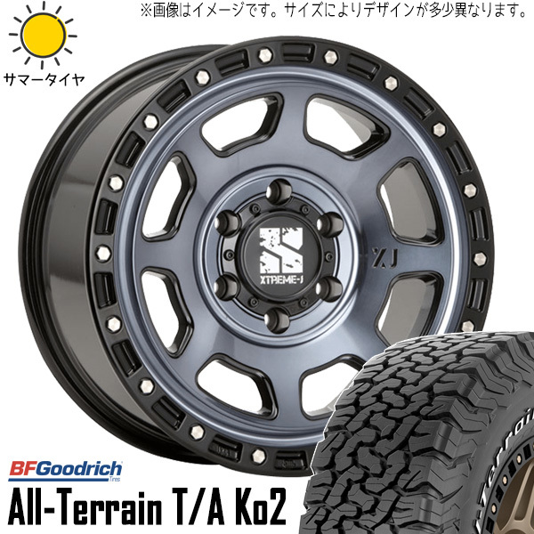 新品 エクストレイル 215/65R16 16インチ BFGoodrich オールテレーン T/A KO2 XJ XJ07 7.0J +35 5/114.3 サマータイヤ ホイール 4本SET