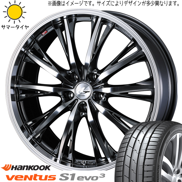 ホンダ フリード GB5~8 205/45R17 ハンコック ベンタス プライム4 レオニス RT 17インチ 7.0J +53 5/114.3 サマータイヤ ホイール 4本SET_画像1