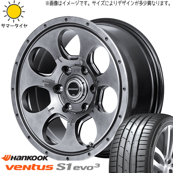 ハイエース 215/65R16 ハンコック ベンタス プライム4 マッドエージェント 16インチ 6.5J +38 6/139.7 サマータイヤ ホイール 4本SET_画像1