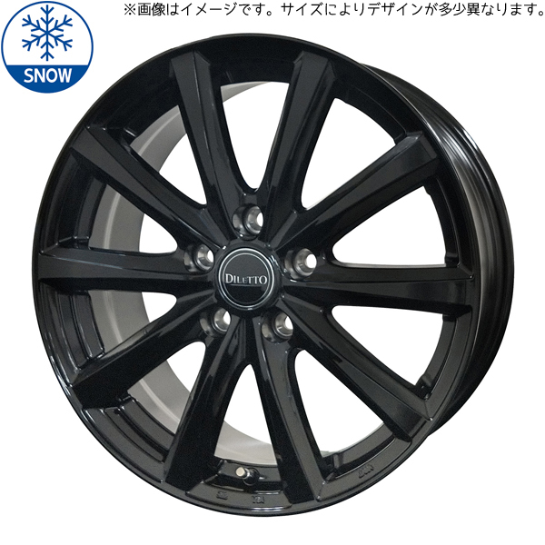 新品 ブーン 165/55R15 おすすめ輸入タイヤ ディレット M10 15インチ 5.5J +42 4/100 スタッドレス タイヤ ホイール セット 4本_画像1