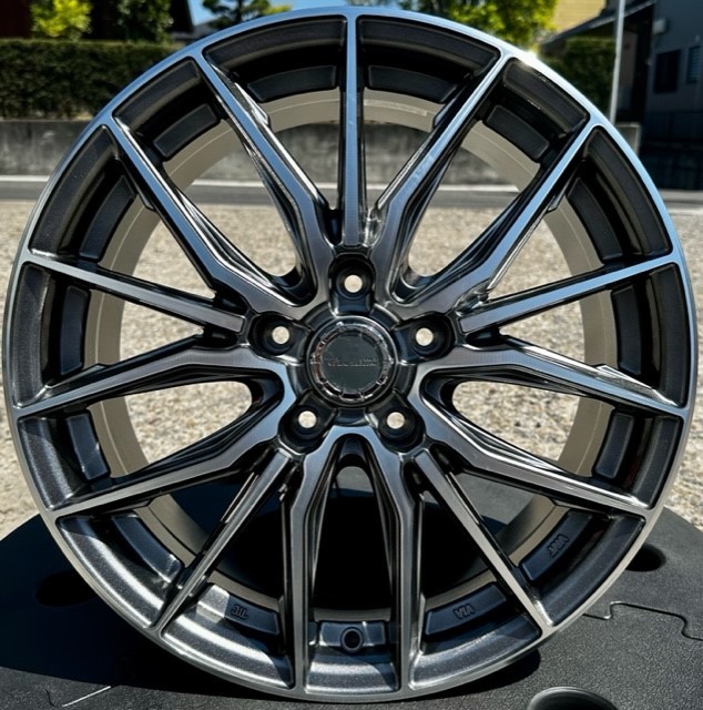 新品 プリウスα アベニール 215/45R18 ミシュラン PS5 アスト M4 18インチ 7.0J +38 5/114.3 サマータイヤ ホイール 4本SET_画像6