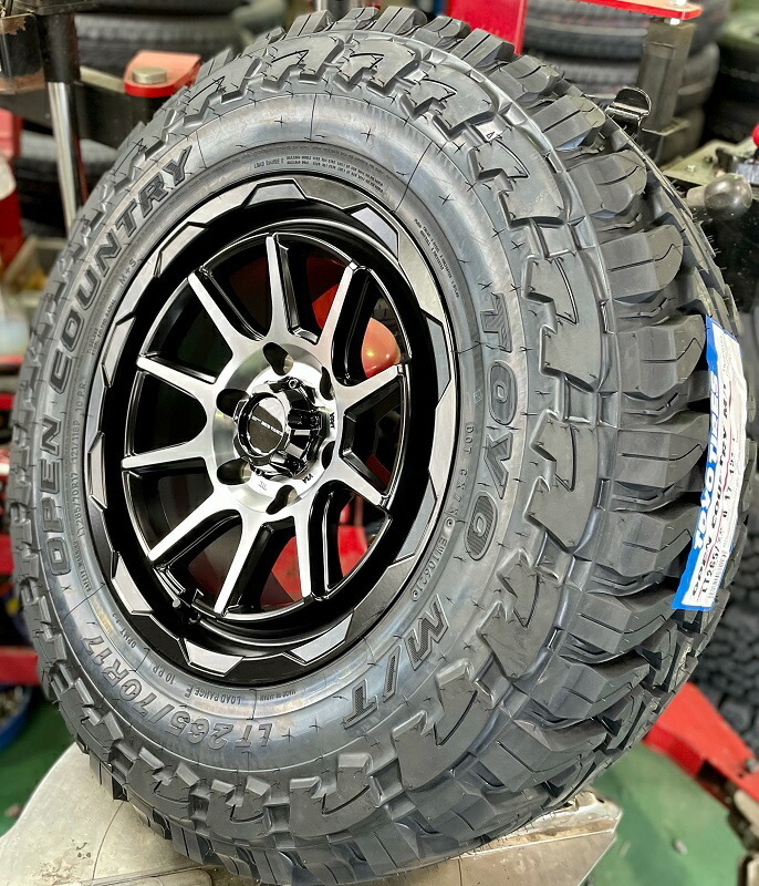 新品 ジムニー ヨコハマ ジオランダー G015 215/70R16 16インチ マッドヴァンス 06 5.5J +22 5/139.7 サマータイヤ ホイール 4本SET_画像6