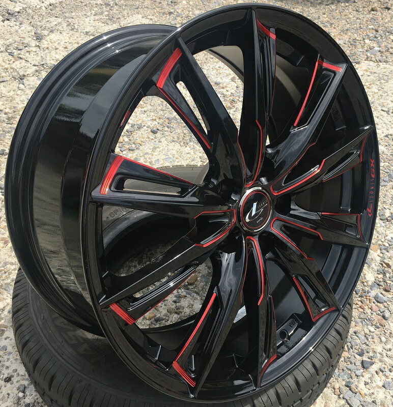 新品 ヴェゼル ヤリスクロス レヴォーグ DUNLOP ルマン5 215/55R17 17インチ レオニス GX 7.0J +53 5/114.3 サマータイヤ ホイール 4本SET_画像6