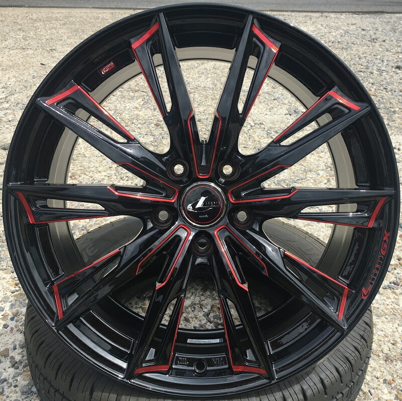 新品 アクアX-URBAN ラクティス BS ニューノ 175/60R16 16インチ レオニス GX 6.0J +42 4/100 サマータイヤ ホイール 4本SET_画像5