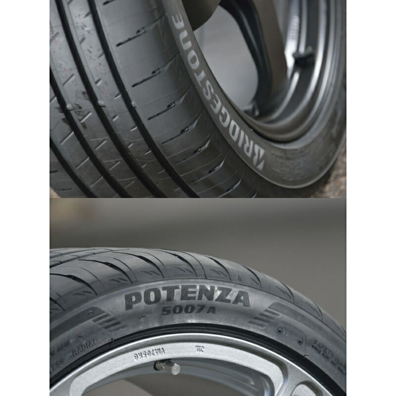 新品 SAI プリウスα ジェイド BS S007A 215/45R18 18インチ レオニス ナヴィア07 8.0J +42 5/114.3 サマータイヤ ホイール 4本SET_画像10