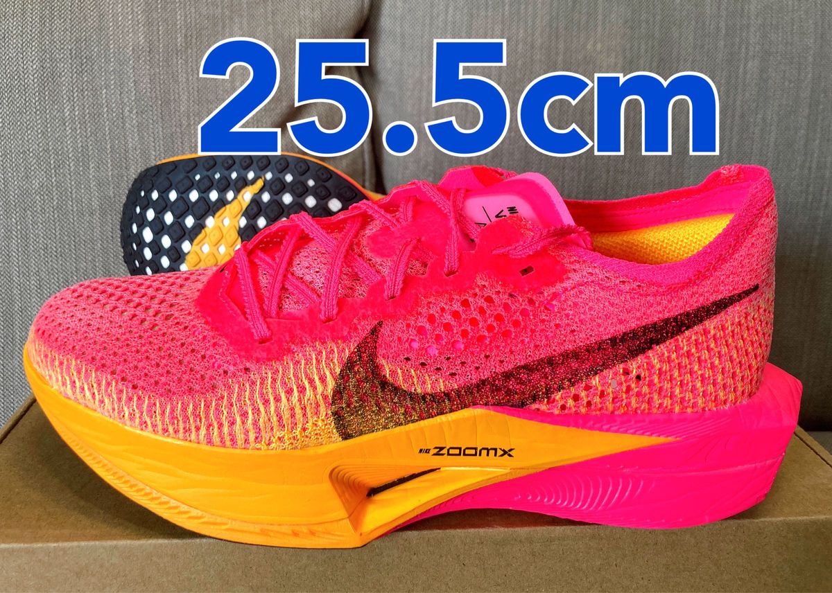 未使用】NIKE ZOOMX VAPORFLY NEXT%3 25 5cm ナイキ ズームX