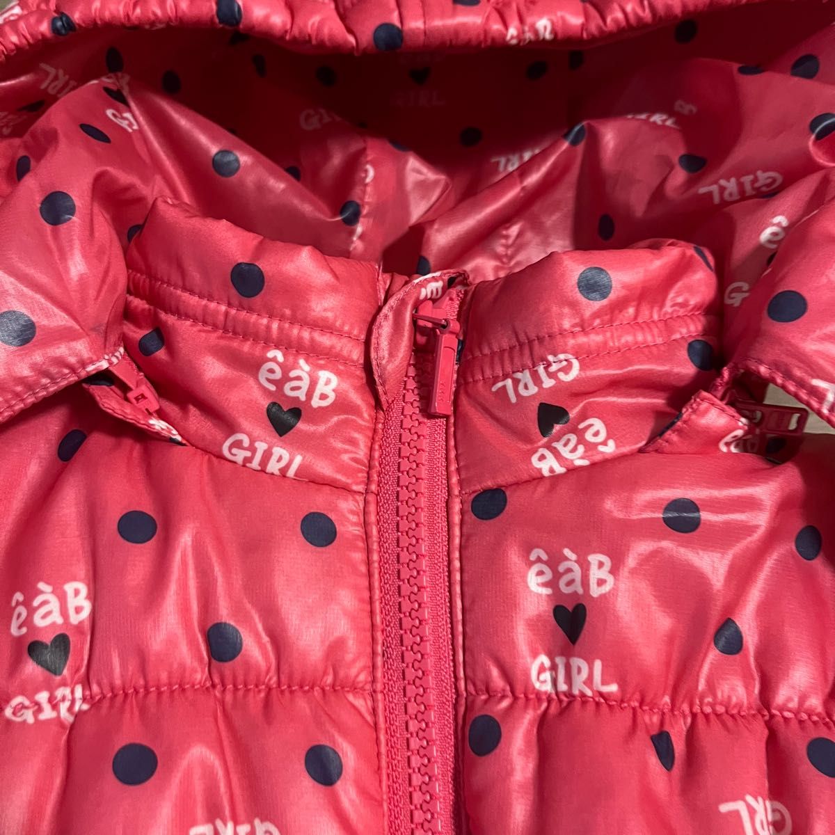 e.a.B べべ　エーアーベー　110センチ　冬用コート　濃いピンク　ジャケット