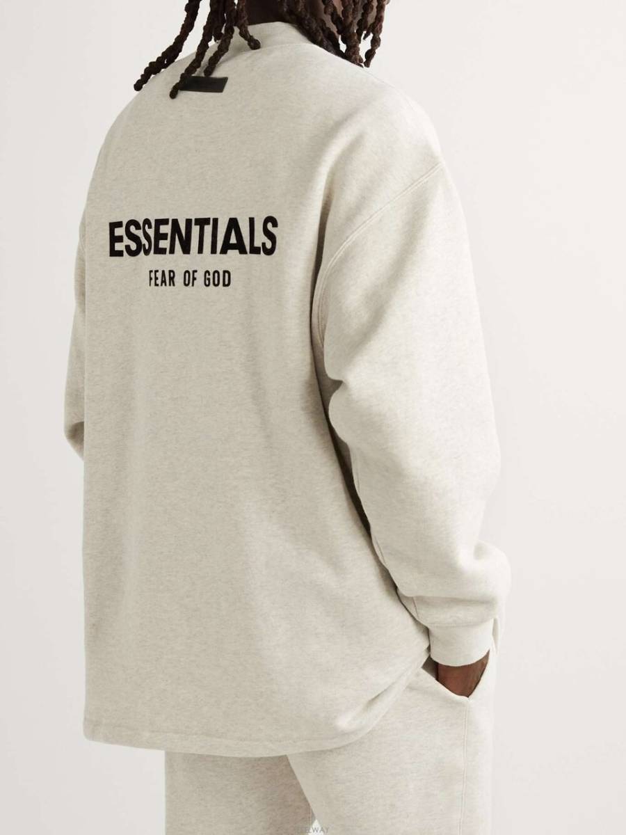 Essentials FEAR OF GOD 22FW Relaxed Mockneck オーバーサイズスウェット タグ/パッケージ付新品 Lサイズ 送込☆エッセンシャルズFOG_画像2