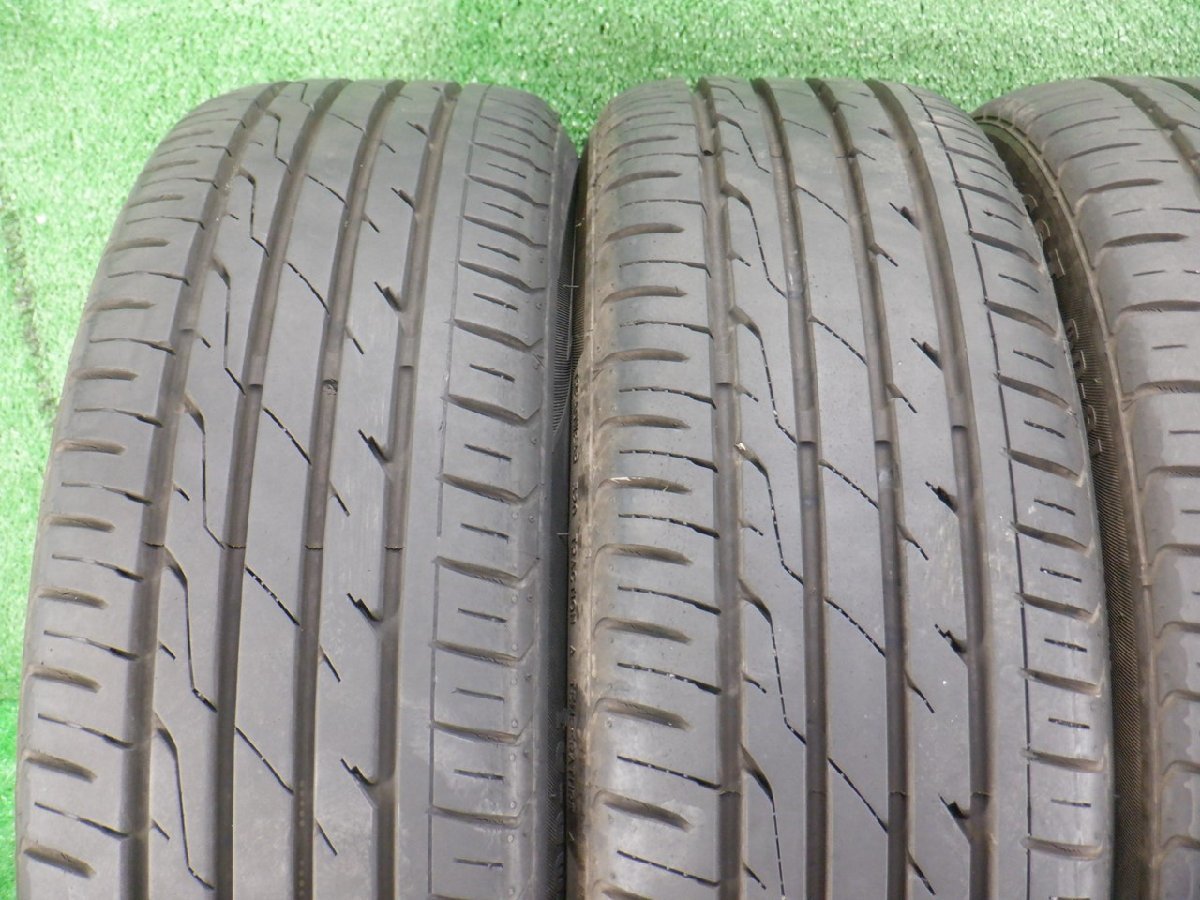 タイヤ溝あり WORK シュバート SCHWERT SC4M 15×5J +45 100 60mm 4H タイヤホイール 4本 165/50R15 2021製造 CST 軽自動車に_画像8