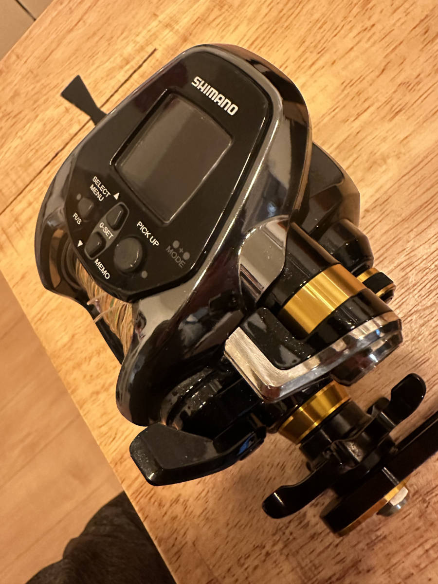 ★☆【シマノ】 21ビーストマスター 3000EJ GOMEXASハンドル交換 BMOバッテリー6.6Ah付き　SHIMANO BEAST MASTER★☆_画像2