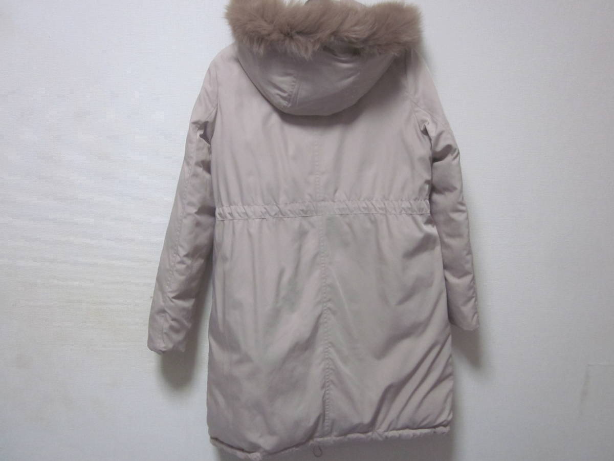 ■【anySiS any SiS エニィスィス】■【オンワード樫山】■【洗濯可能◎リバーシブル ダウンコート】■【サイズ １ S】■【ベージュ系】■_画像8